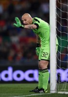 FUSSBALL SERIE A 2013/2014:  Torwart Christian Abbiati (AC Mailand)