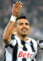 FUSSBALL SERIE A:  JUBEL Arturo Erasmo Pardo Vidal (Juventus Turin)