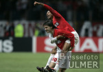 FUSSBALL CHL   JUBEL  AS Monaco 3-1 Real Madrid
