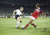Fussball  WM 1982: Rummenigge, Butcher
