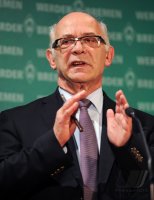 Fussball: 1. Bundesliga Saison 2010/2011: Mitgliederversammlung Werder: FISCHER