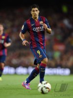 FUSSBALL International 2014/2015: Luis Suarez (Barca)