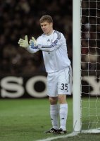 Fussball CHL  Saison 2010/2011: Torwart Thomas Kraft (FC Bayern Muenchen)