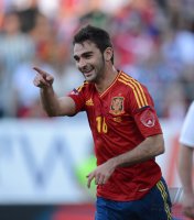 Fussball International Freundschaftsspiel: ADRIAN LOPEZ (Spanien)