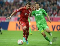 Fussball 1. Bundesliga, Saison 2012/2013:  FC Bayern Muenchen - VFL Wolfsburg