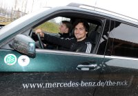 Fussball/ GES/  DFB Team im Mercedes-Benz Werk Bremen, 27.02.2012