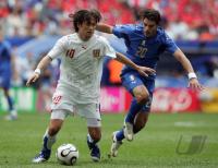 Fussball WM 2006:Tschechien - Italien , Czech Republik - Italy