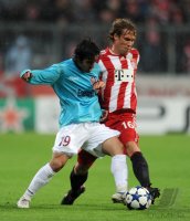 Fussball Champions League  Saison 2010/2011: FC Bayern  Muenchen  - CFR 1907 Cluj