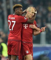 Fussball CHL 15/16 Achtelfinale: Juventus Turin - FC Bayern Muenchen