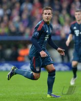 Fussball Champions League 13/14: Mario Goetze (FC Bayern Muenchen)