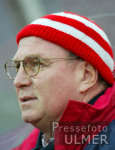 Fussball 1. Bundesliga Bayern-Stuttgart, Hoeness
