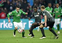 Fussball, 1. Bundesliga  Saison 2014/2015: Werder Bremen - FC Augsburg