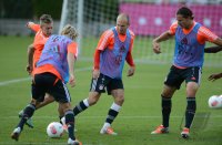 Fussball 1. Bundesliga :  Training beim FC Bayern Muenchen