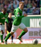 Fussball, 1. Bundesliga  Saison 2013/2014: SV Werder Bremen - Hertha BSC Berlin
