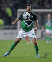 Fussball Champions League  Saison 2010/2011: Claudio Pizarro (SV Werder Bremen)
