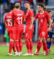 FUSSBALL WM 2018 Testspiel Schweiz - Japan