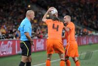 FUSSBALL WM 2010  FINALE:  Holland - Spanien