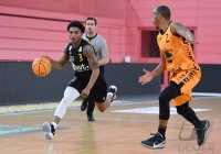 Basketball 2. Bundesliga  20/21 Testspiel: Tigers Tuebingen - wiha Panthers Schwenningen