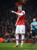 FUSSBALL INTERNATIONAL CHL ACHTELFINALE 12/13:  FC Arsenal London - FC Bayern Muenchen