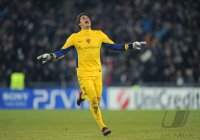 Fussball CHL  Saison 2011/2012:  JUBEL Torwart Yann Sommer (FC Basel)