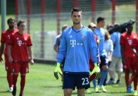 Fussball 1. Bundesliga 2015/2016: Fototermin beim FC Bayern Muenchen