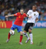 FUSSBALL WM 2010  HALBFINALE:  Deutschland - Spanien