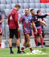 Fussball 1. Bundesliga Saison 21/22: Teampraesentation FC Bayern Muenchen