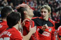 FUSSBALL, 1. BUNDESLIGA, 26. Spieltag: Leverkusen - Hamburg