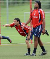 Fussball 1. Bundesliga: Training beim FC Bayern Muenchen