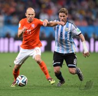 FUSSBALL WM 2014, HALBFINALE: Niederlande - Argentinien