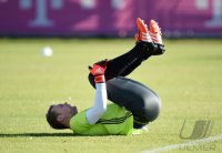 Fussball Training Deutsche Nationalmannschaft: Torwart Manuel Neuer (Deutschland)