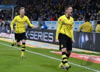 Fussball  1. Bundesliga  13/14: JUBEL Lukasz Piszczek (Borussia Dortmund)
