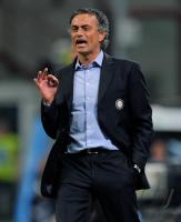 FUSSBALL SERIE A:  Trainer  MOURINHO  (Inter Mailand)