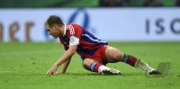 Fussball DFB Pokal Halbfinale 14/15: FC Bayern Muenchen - Borussia Dortmund