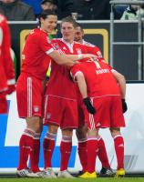 FUSSBALL, 1. BUNDESLIGA, 21. Spieltag: Wolfsburg - Bayern