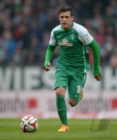 Fussball, 1. Bundesliga  Saison 2014/2015: SV Werder Bremen - Borussia Moenchengladbach
