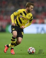 Fussball DFB Pokal Halbfinale 14/15: FC Bayern Muenchen - Borussia Dortmund