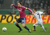 Fussball DFB Pokal 11/12 :  Borussia Moenchengladbach - FC Schalke 04