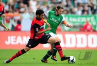 FUSSBALL, 1. BUNDESLIGA: Bremen - Frankfurt