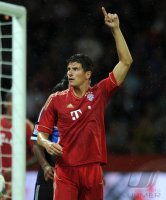 Fussball 1. Bundesliga : Mario Gomez (FC Bayern Muenchen)