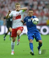 Fussball International Europameisterschaft 2012: Polen - Griechenland