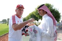 Fussball 1. Bundesliga 11/12: FC Bayern Muenchen in Doha