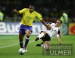 Fussball Testspiel Deuschland - Brasilien