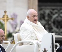 Vatikan, Rom Ostermesse 2024 Papst Franziskus I.