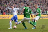Fussball, 1. Bundesliga Saison 2012/2013: SV Werder Bremen - FC Schalke 04