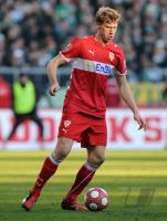 FUSSBALL, 1. BUNDESLIGA, 25. Spieltag: Stuttgart, PROGREBNYAK Einzelaktion