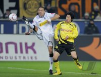 Fussball 1. Bundesliga  Saison 2010/2011:  Borussia Dortmund - Borussia Moenchengladbach