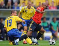 FUSSBALL EURO 2008: Schweden - Spanien