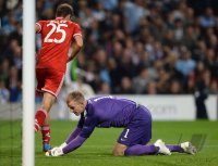 Fussball CHL  Saison 2013/2014: Torwart Joe Hart (Manchester City)