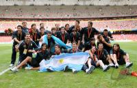 FUSSBALL  Olympia 2008  Finale Maenner  Nigeria - Argentinien